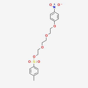 2-(2-(2-(4-Nitrophenoxy)ethoxy)ethoxy)ethyl 4-methylbenzenesulfonate