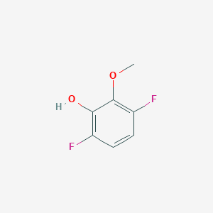 molecular formula C7H6F2O2 B031797 3,6-Difluoro-2-methoxyphenol CAS No. 75626-22-1