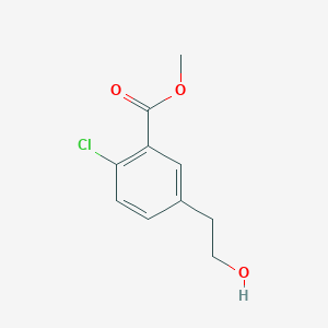 Methyl 2-chloro-5-(2-hydroxyethyl)benzoate