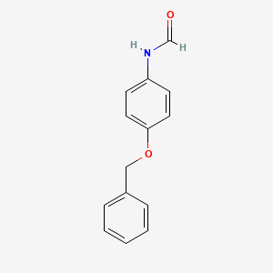 molecular formula C14H13NO2 B3179793 N-(4-(Benzyloxy)phenyl)formamide CAS No. 479075-72-4