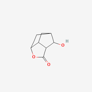 7-hydroxyhexahydro-2H-3,5-methanocyclopenta[b]furan-2-one