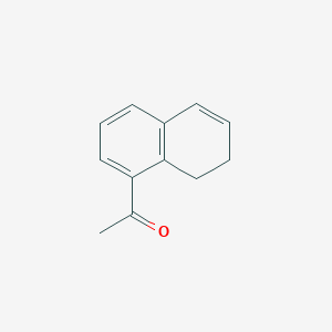 molecular formula C12H12O B3179818 1-(7,8-二氢萘-1-基)乙酮 CAS No. 802918-39-4