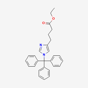 Ethyl 4-(1-trityl-1h-imidazol-4-yl)butanoate