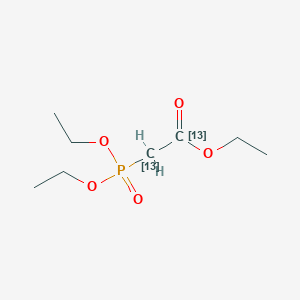 Triethyl phosphonoacetate-13C2