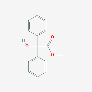 molecular formula C15H14O3 B031804 Methyl benzilate CAS No. 76-89-1
