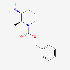 (2S,3S)-Benzyl 3-amino-2-methylpiperidine-1-carboxylate