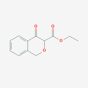 molecular formula C12H12O4 B3180783 3-Ethoxycarbonylisochroman-4-one CAS No. 32521-19-0