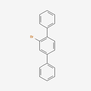 molecular formula C18H13B B3180789 2-bromo-1,4-diphenylbenzene CAS No. 3282-25-5