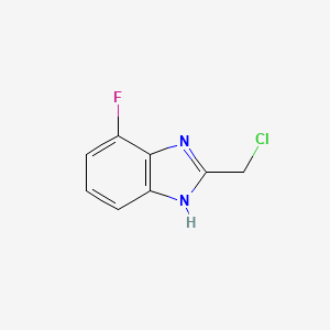 2-chloromethyl-7-fluoro-1H-benzimidazole
