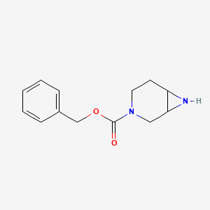 molecular formula C13H16N2O2 B3180924 Benzyl 3,7-diazabicyclo[4.1.0]heptane-3-carboxylate CAS No. 444188-88-9