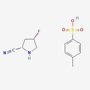 (2S,4S)-4-Fluoropyrrolidine-2-carbonitrile 4-methylbenzenesulfonate