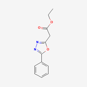 Ethyl 2-(5-phenyl-1,3,4-oxadiazol-2-yl)acetate