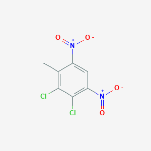 molecular formula C7H4Cl2N2O4 B3181027 2,3-Dichloro-4-methyl-1,5-dinitrobenzene CAS No. 51676-75-6