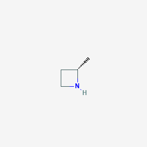 molecular formula C4H9N B3181050 (s)-2-Methylazetidine CAS No. 52265-79-9