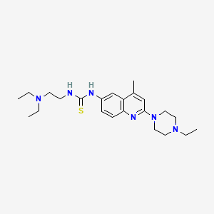 molecular formula C23H36N6S B3181273 D-I03 