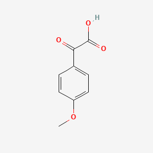 molecular formula C9H8O4 B3181279 2-(4-Methoxyphenyl)-2-oxoacetic acid CAS No. 7099-91-4