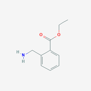 molecular formula C10H13NO2 B3181317 Ethyl 2-(aminomethyl)benzoate CAS No. 771574-07-3