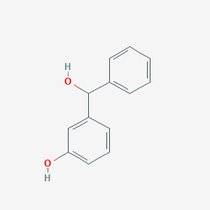molecular formula C13H12O2 B3181329 3-(Hydroxyphenylmethyl)phenol CAS No. 7765-98-2