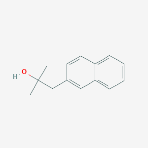molecular formula C14H16O B3181492 1-(2-Naphthyl)-2-methyl-2-propanol CAS No. 87077-99-4