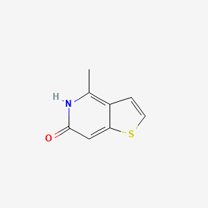 molecular formula C8H7NOS B3181751 4-Methylthieno[3,2-c]pyridin-6(5H)-one CAS No. 118487-83-5