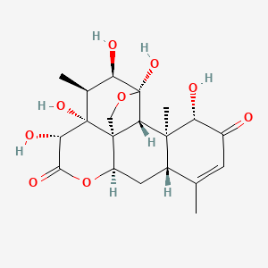 molecular formula C20H26O9 B3181808 13,21-Dihydroeurycomanone CAS No. 129587-06-0