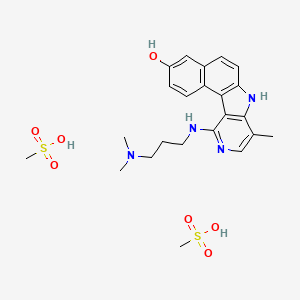 Intoplicine dimesylate