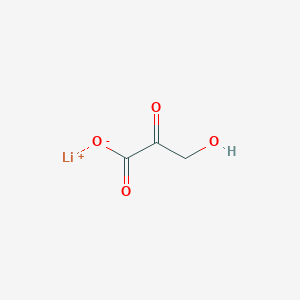 molecular formula C3H3LiO4 B3182112 beta-Hydroxypyruvic acid lithium salt hydrate CAS No. 209728-15-4