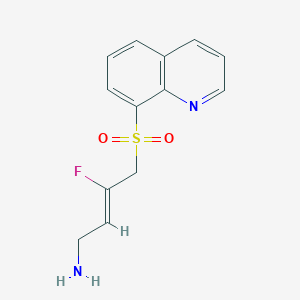 molecular formula C13H13FN2O2S B3182187 PXS-5505 CAS No. 2409963-83-1