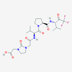 molecular formula C23H34F3N5O7 B3182214 AE-3763 CAS No. 291778-77-3