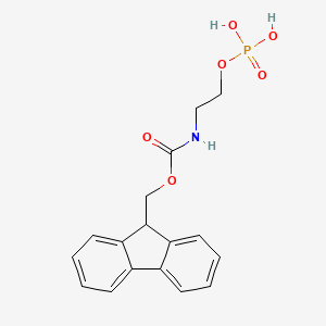 molecular formula C17H18NO6P B3182247 Fmoc-PEA 