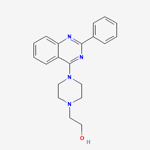 molecular formula C20H22N4O B3182262 Bvdv-IN-1 