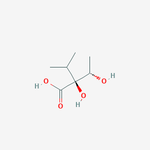 molecular formula C7H14O4 B031823 (2S,3S)-Viridifloric Acid CAS No. 17132-48-8