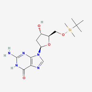 molecular formula C16H27N5O4Si B3182362 5'-O-TBDMS-dG CAS No. 51549-33-8