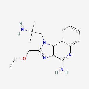 molecular formula C17H23N5O B3182417 TLR7/8 agonist 3 CAS No. 642473-95-8