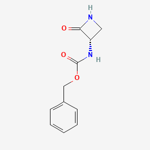benzyl N-[(3S)-2-oxoazetidin-3-yl]carbamate