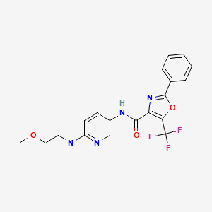 molecular formula C20H19F3N4O3 B3182581 Dgat1-IN-3 