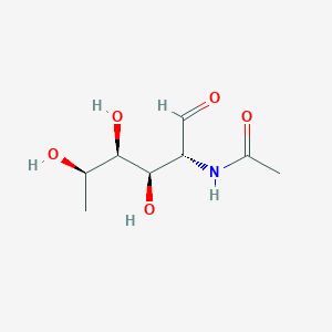 molecular formula C8H15NO5 B031826 2-Acetamido-2,6-dideoxyglucose CAS No. 40614-71-9