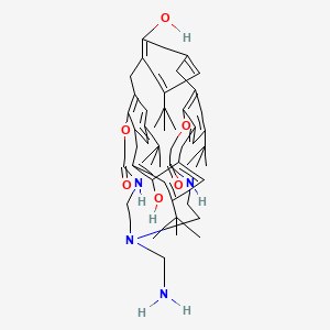 molecular formula C54H74N4O6 B3182638 Hydrogen ionophore V CAS No. 1000849-91-1