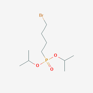 molecular formula C10H22BrO3P B3182771 Dipropan-2-yl (4-bromobutyl)phosphonate CAS No. 147461-17-4