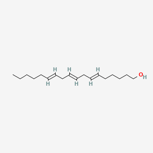 molecular formula C18H32O B3182859 6,9,12-Octadecatrien-1-ol CAS No. 24149-05-1