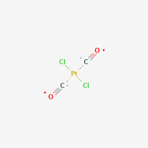 molecular formula C2Cl2O2Pt B3182875 carbon monoxide;dichloroplatinum CAS No. 25478-60-8