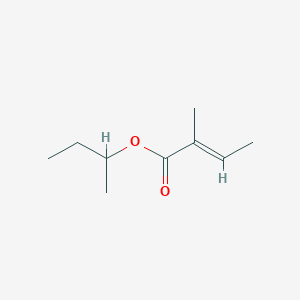 molecular formula C9H16O2 B3182892 sec-Butyl tiglate CAS No. 28127-58-4