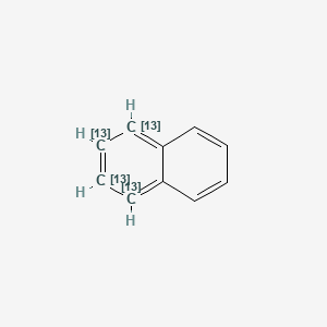 molecular formula C10H8 B3182899 Naphthalene-1,2,3,4-13C4 CAS No. 287399-39-7