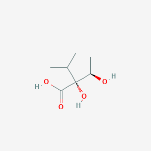 molecular formula C7H14O4 B031829 Viridifloric acid CAS No. 17233-93-1