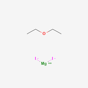 molecular formula C4H10I2MgO B3182906 magnesium;ethoxyethane;diiodide CAS No. 29054-07-7