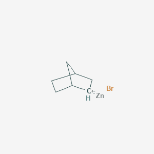 molecular formula C7H11BrZn B3182951 Exo-2-norbornylzinc bromide CAS No. 342029-20-3
