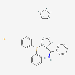 (R)-(-)-1-[(S)-2-(Diphenylphosphino)ferrocenyl]benzylamine