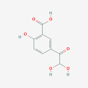5-(Dihydroxyacetyl)-2-hydroxy-benzoic acid