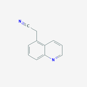 2-(Quinolin-5-YL)acetonitrile