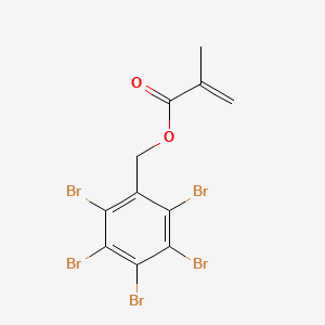 molecular formula C11H7Br5O2 B3183075 Pentabromobenzyl methacrylate CAS No. 60631-75-6